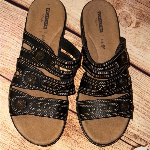 Collection B Black Women's Sandals - Picture 2 of 5